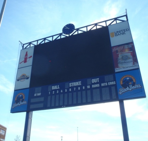 monongalia county ballpark scoreboard